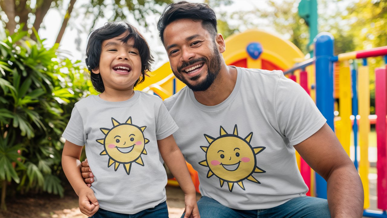 father son matching t shirts