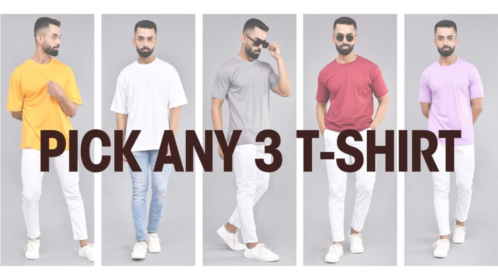 pack of 3 t shirts